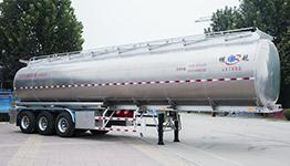 Semirremolque cisterna de aluminio para combustible / petróleo crudo